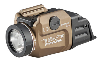 Latarka taktyczna na broń Streamlight TLR-7A Flex FDE, 500 lm