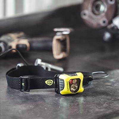 Akumulatorowa latarka czołowa Enduro Pro USB w zestawie, 200 lm