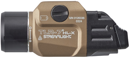 Latarka taktyczna, Streamlight TLR-7 HL-X USB FDE, 1000lm