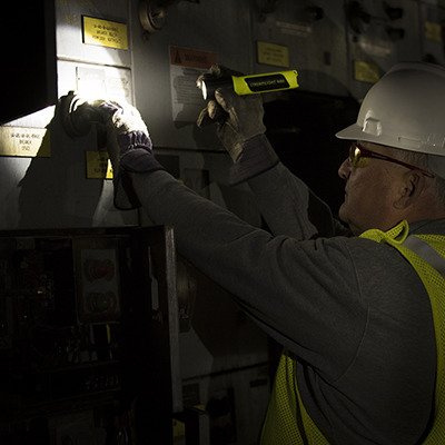 Latarka przemysłowa Streamlight ProPolymer 4AA, kolor żółty, 67 lm