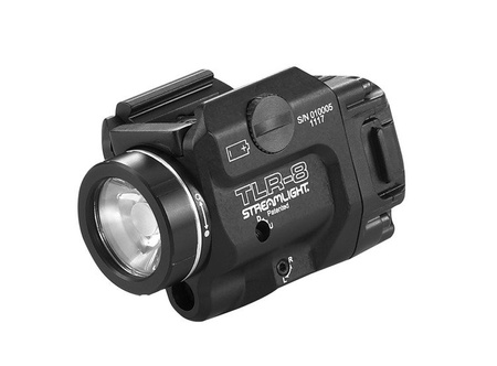 Kompaktowa latarka taktyczna z laserem Streamlight TLR-8, 500 lm