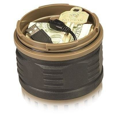 Lampa kempingowa z USB Super Siege,kol. coyot,1100 lm