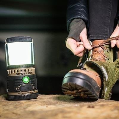 Lampa kempingowa z USB Super Siege,kol. coyot,1100 lm